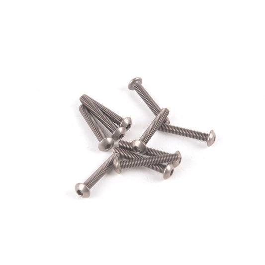 Titanium Caphead Hex Screws M3 x 20  pk10