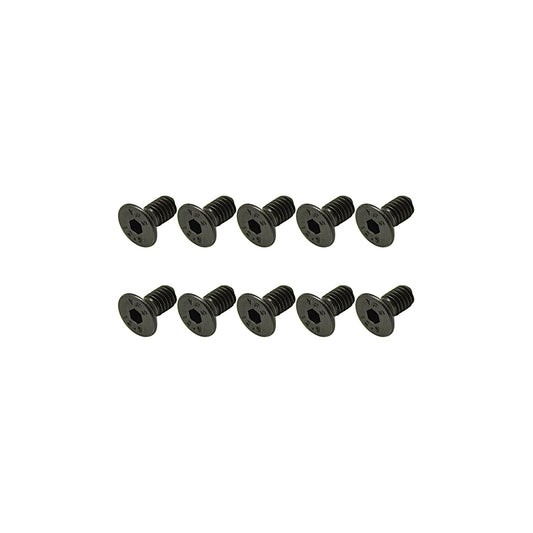 Steel Csk Hex Screws M4 x 8 pk10