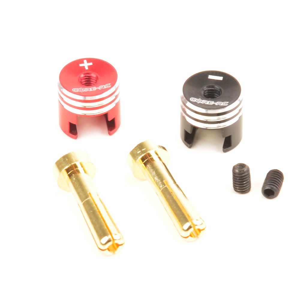 CORE RC Heatsink Bullet Plug Grips - 4mm