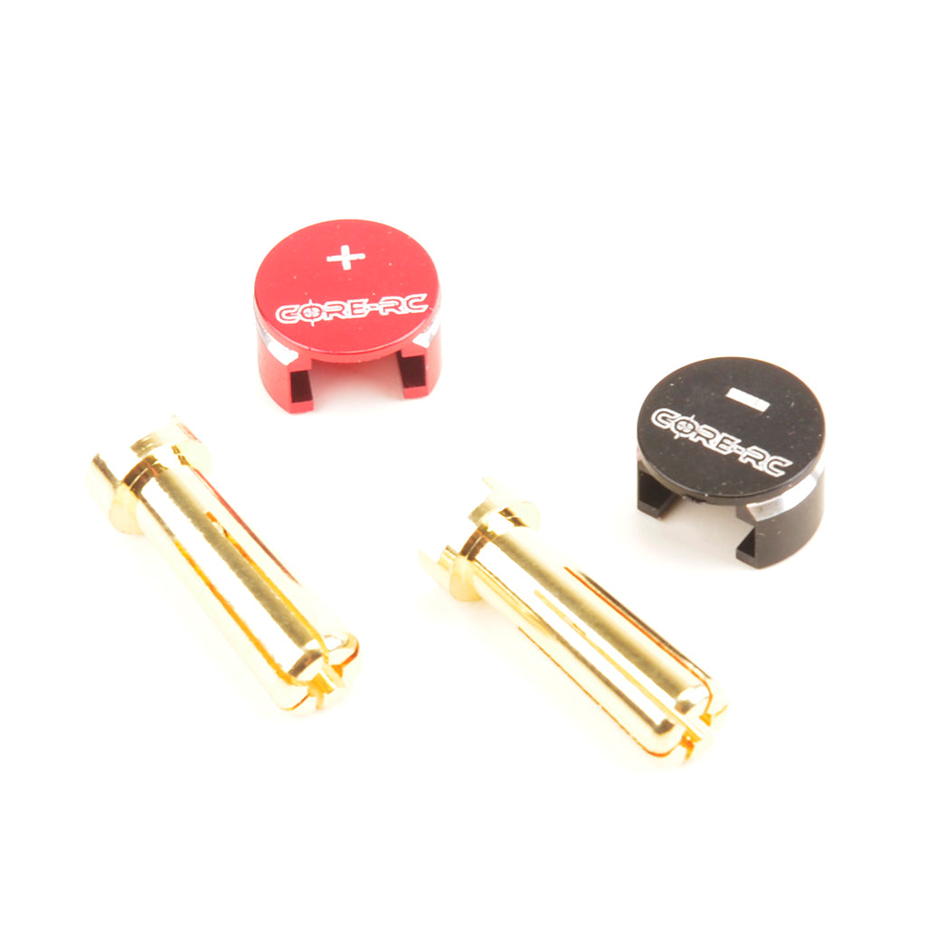 CORE RC Low Pro Heatsink Bullet Plug Grips - 5mm