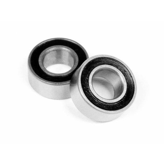 HB RACING Ball Bearing 5x10x4mm Rubber Shield - 2pcs