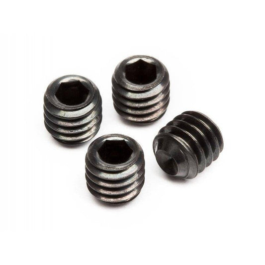 HB RACING Set Screw M4x4mm - 4pcs