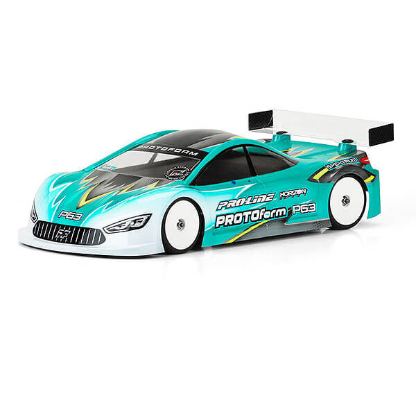 PROTOFORM P63 X-LITE (0.4MM) CLEAR BODYSHELL 190MM TC