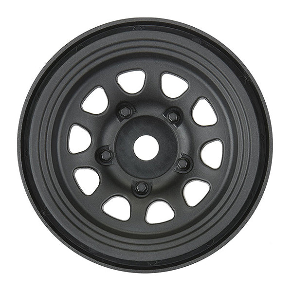 PROLINE KEYSTONE 1.55" BLACK PLASTIC INTERNAL BEAD-LOC WHEEL