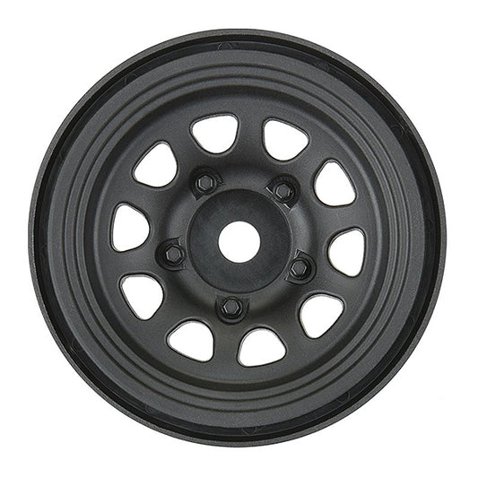 PROLINE KEYSTONE 1.55" BLACK PLASTIC INTERNAL BEAD-LOC WHEEL