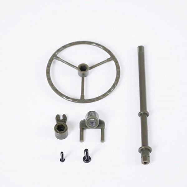 ROC HOBBY 1:12 1941 WILLYS MB STEERING WHEEL SET