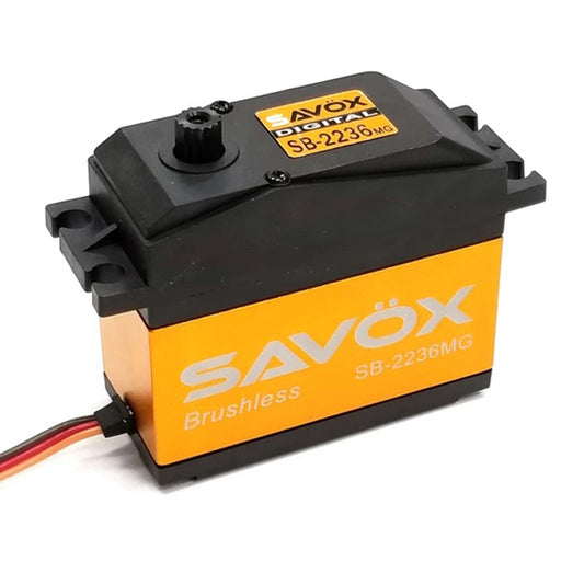 SAVOX HV DIGITAL BRUSHLESS SERVO 40KG/0.13s@7.4V 1/5