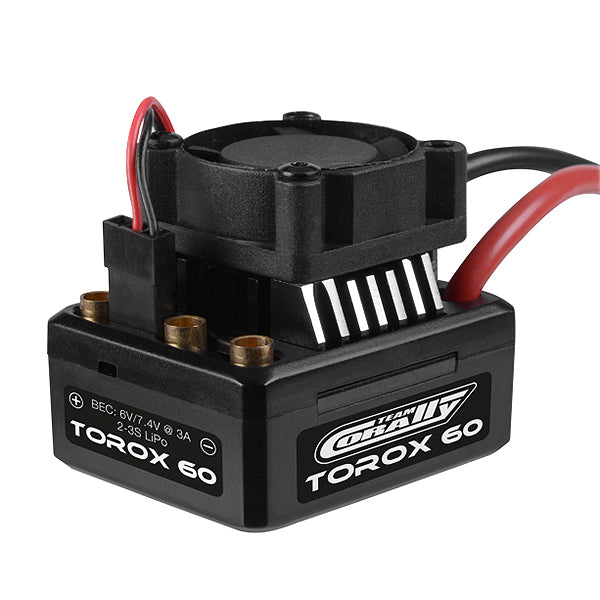 CORALLY SPEED CONTROLLER TOROX 60 BRUSHLESS 2-3S