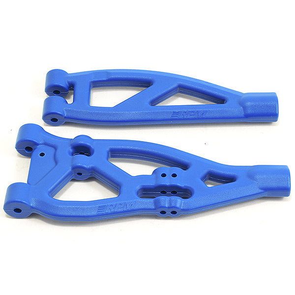 RPM FRONT UPPER & LOWER A-ARMS for ARRMA KRATON/TALION BLUE