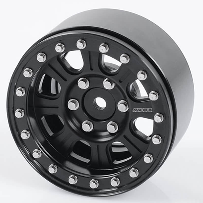 RC4WD RACELINE MONSTER 1.9" BEADLOCK WHEELS (BLACK)