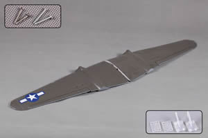 FMS B25 Mitchell Main Wing Set