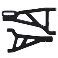 RPM Summit/Revo Front Right Upper/Lower A-Arms Black