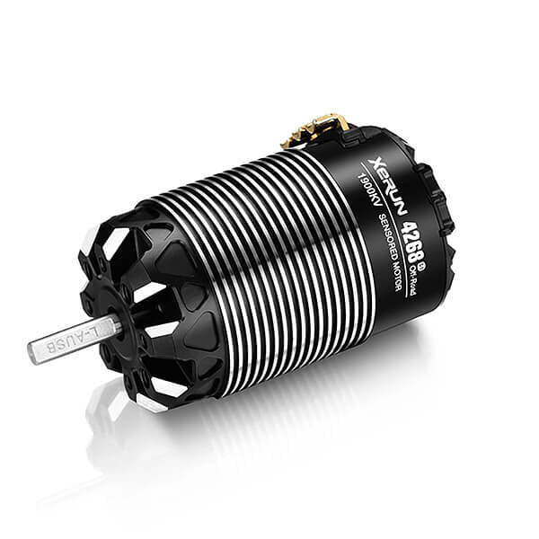 HOBBYWING XERUN 4268SD 2400KV BLACK G3 MOTOR 1/8TH ON-ROAD