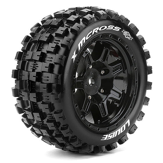 LOUISE RC X-MCROSS BLACK XMAXX MOUNTED 24mm HEX