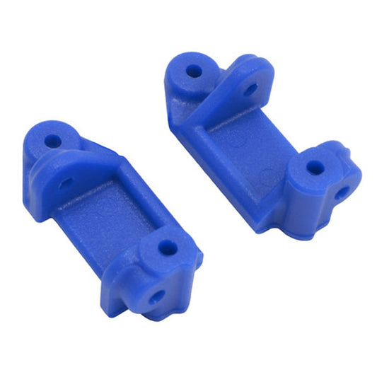 RPM CASTER BLOCKS TRAXXAS ELEC BLU STAMPEDE, RUSTLER, SLASH, BANDIT