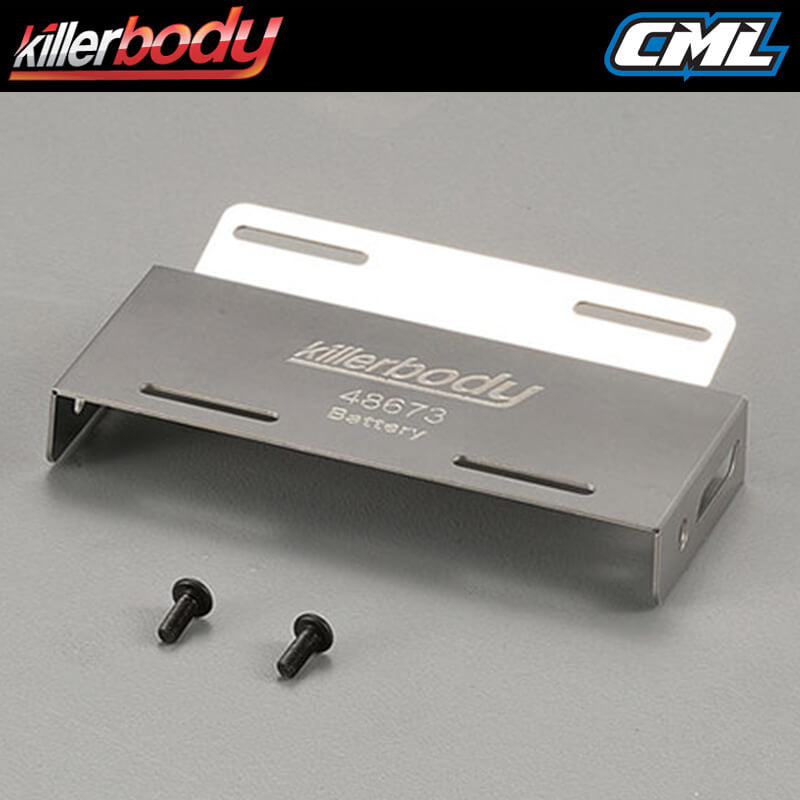 KILLERBODY BATTERY HOLDER S/S FOR RC4WD TF2 LWB CHASSIS