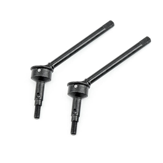 FASTRAX TRX-4M METAL FRONT CVD DRIVESHAFTS (PR)