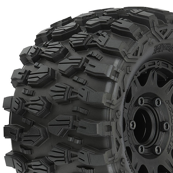 PROLINE HYRAX 2.8" TYRES ON RAID BLK R/HEX WHEELS STAMPEDE