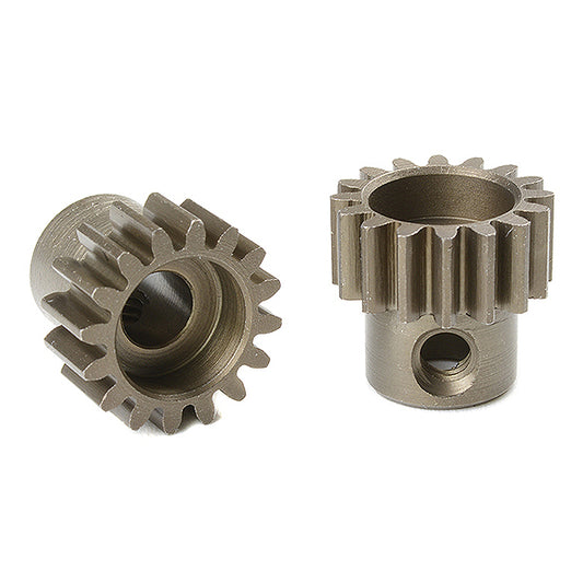 CORALLY 32 DP PINION SHORT HARDENED STEEL 16 TEETH SHAFT DIA. 5mm