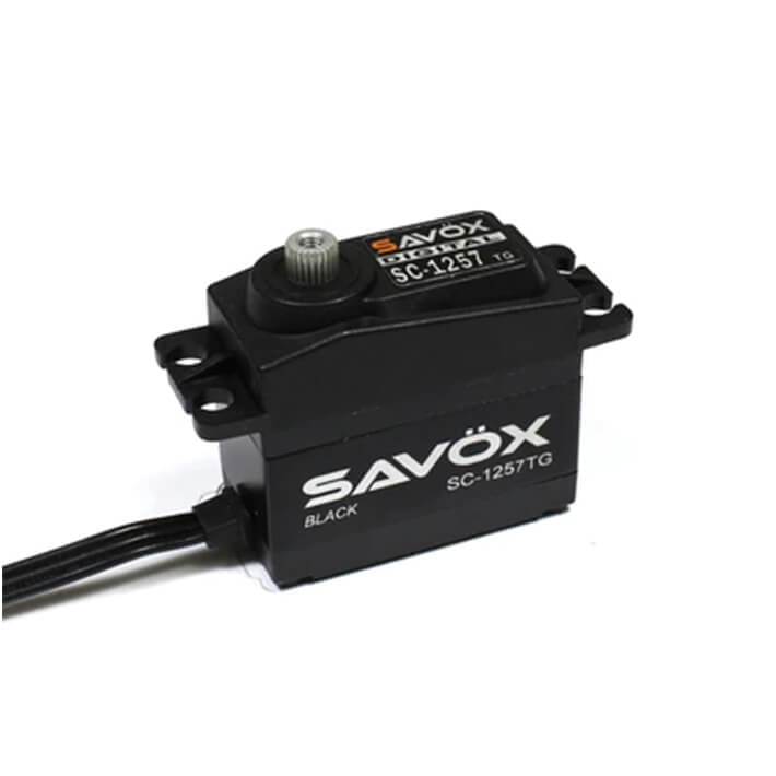 SAVOX HIGH TORQUE CORELESS DIGI SERVO 10KG@6.0V - BLACK