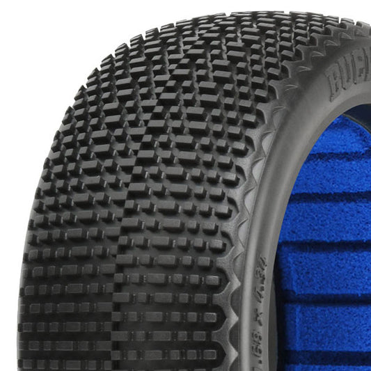 PROLINE 'BUCK SHOT' M4 S-S 1/8 BUGGY TYRES W/CLOSED CELL