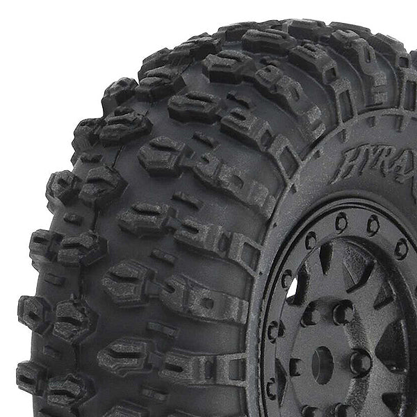 PROLINE HYRAX 1.0" TYRES ON MINI IMPULSE WHEELS FOR SCX24