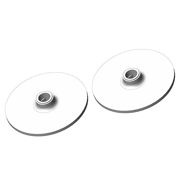 CORALLY SLIPPER CLUTCH PLATE ALUMINUM 2 PCS