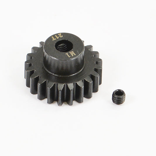 FASTRAX M1 21T STEEL PINION GEAR (5MM) MOD1