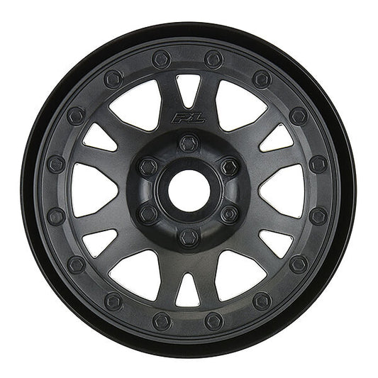 PROLINE IMPULSE 2.2" BLACK INTERNAL BEAD-LOC 12MM WHEELS