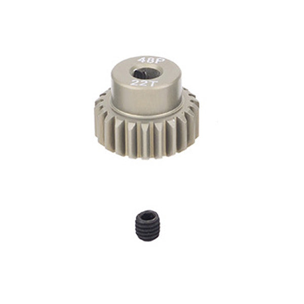 FASTRAX 48DP 22T ALUMINIUM 7075 PINION GEAR