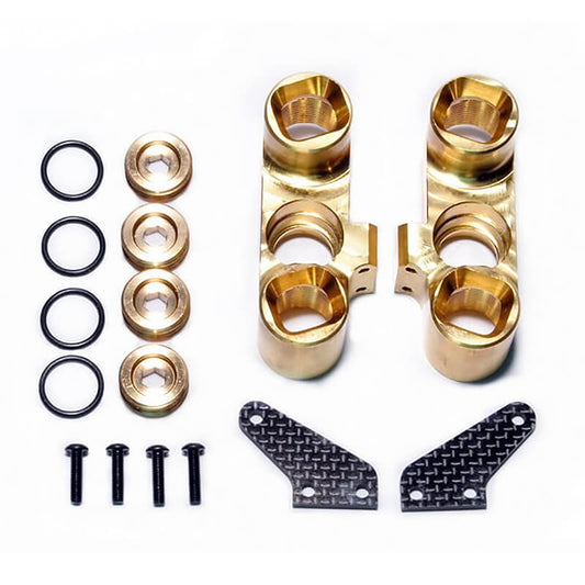 HOBAO HYPER VTE2 BRASS STEERING HUB (PR)