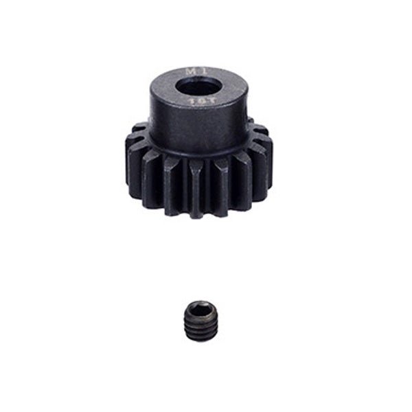 FASTRAX M1 16T STEEL PINION GEAR (5MM) MOD1