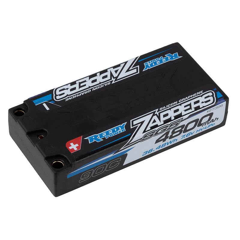 REEDY ZAPPERS 'SG5' 4800MAH 90C 7.6V LP SHORTY LIPO BATTERY