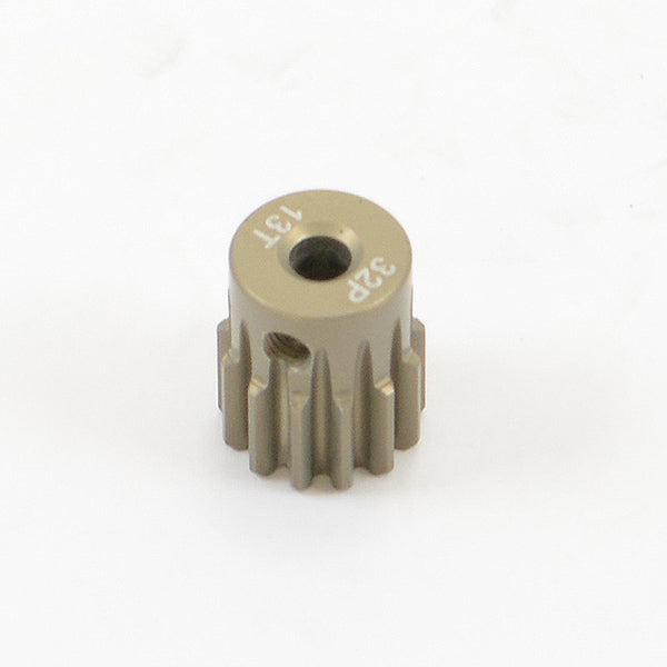 FASTRAX 32DP 13T ALUMINIUM 7075 PINION GEAR (3.2mm SHAFT)