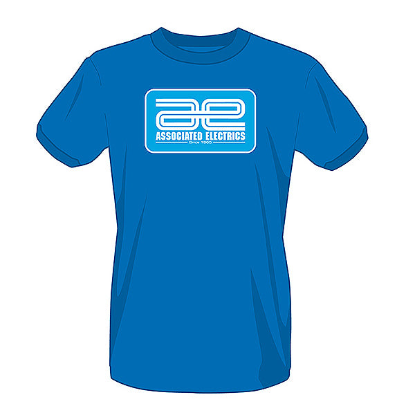 TEAM ASSOCIATED ELECTRICS LOGO BLUE T-SHIRT (M)