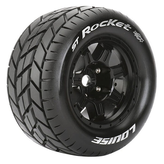 LOUISE RC ST-ROCKET 1/8 SPORT 0" OFFSET HEX 17MM BLACK