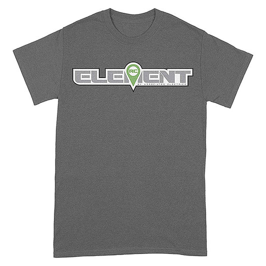 ELEMENT RC LOGO T-SHIRT GREY MEDIUM