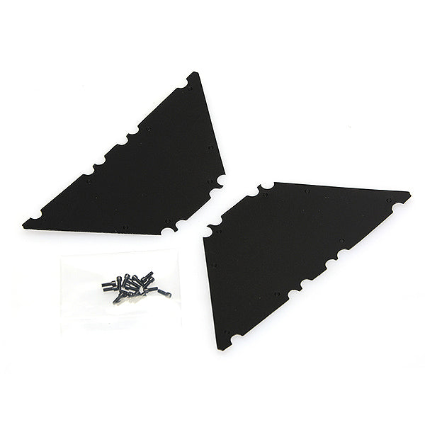 CEN RACING FRAME PROTECTOR, BLACK (2PCS)