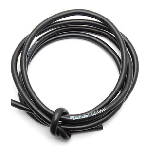 REEDY PRO SILICONE WIRE 12AWG BLACK (1m)