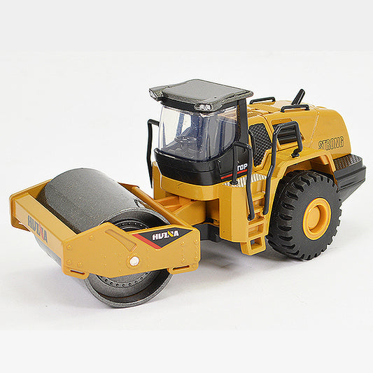 HUINA 1/50 DIECAST ROAD ROLLER STATIC MODEL