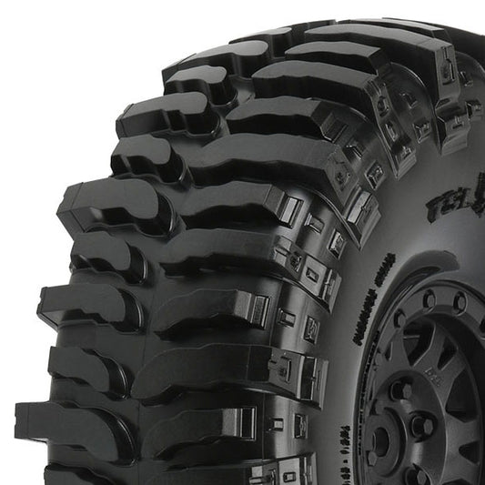 PROLINE INTERCO BOGGER 1.9" G8 TYRES ON IMPULSE BLK B/LOCK