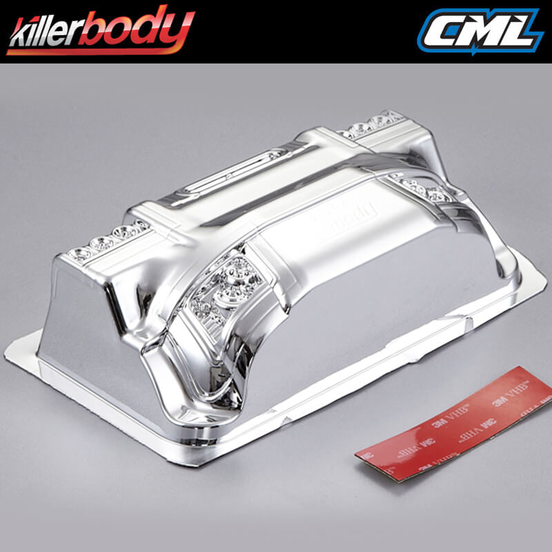 KILLERBODY CHROMED LIGHT BUCKET 1/10 ELECTRIC MONSTER TRUCK