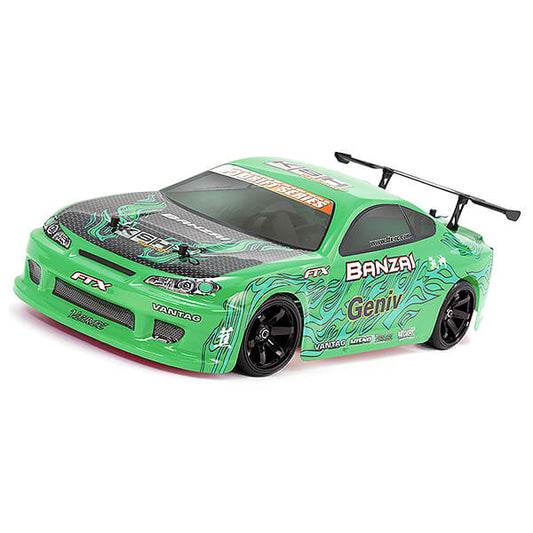 FTX BANZAI 1/10 BRUSHED DRIFT 4WD RTR - GREEN