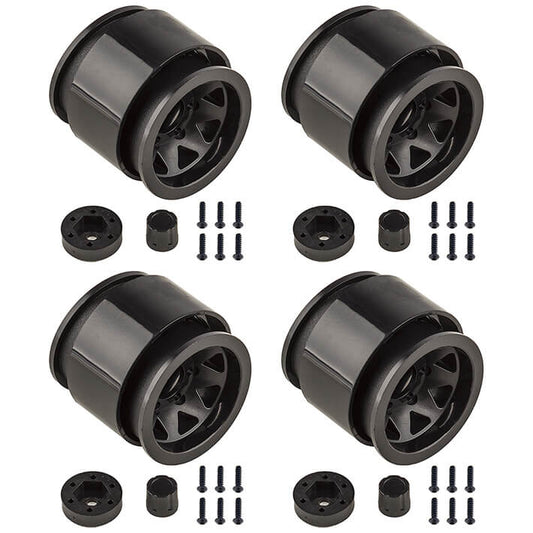 ELEMENT RC ENDURO TRIGON WHEELS 1.55IN BLACK