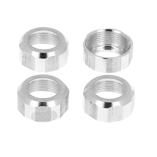 CEN RACING SHOCK CAP (SILVER) 4PCS