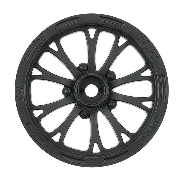 PROLINE PONOMA DRAG SPEC 2.2" BLACK FRONT WHEELS SLASH/BUGGY