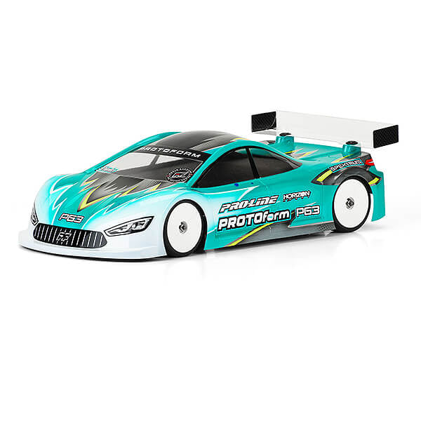 PROTOFORM P63 PRO-LITE (0.5MM) CLEAR BODYSHELL 190MM TC