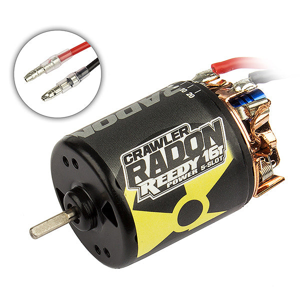 REEDY RADON 2 CRAWLER 16T 5-SLOT 1850KV BRUSHED MOTOR (ENDURO)