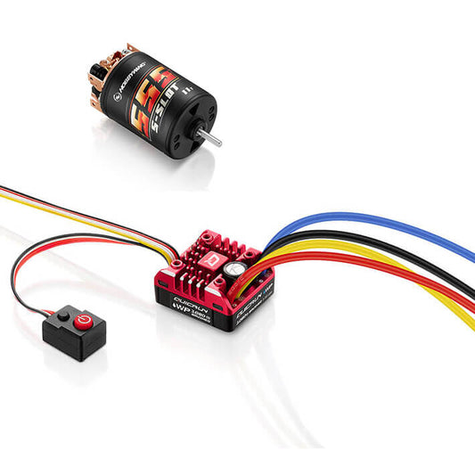 HOBBYWING QUICRUN COMBO 1080 G2 ESC + 555 11T BRUSHED MOTOR