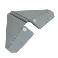 FMS Mini F16 Elevator (Grey)